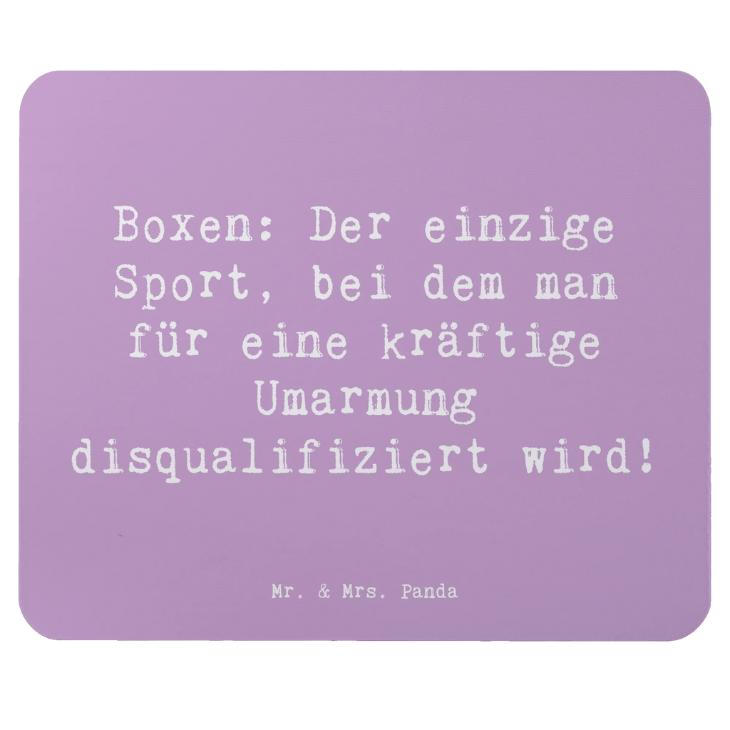 Mouse mat Saying Boxen: Der einzige Sport, bei dem man für eine kräftige Umarmung disqualifiziert wird! Büroausstattung, Mousepad, PC Zubehör, Einzigartiges Mauspad, Mausunterlage, Mauspad Büro, Mauspad, Computer zubehör, Designer Mauspad, Arbeitszimmer, Geschenk, Sport, Sportart, Hobby, Schenken, Danke, Dankeschön, Auszeichnung, Gewinn, Sportler