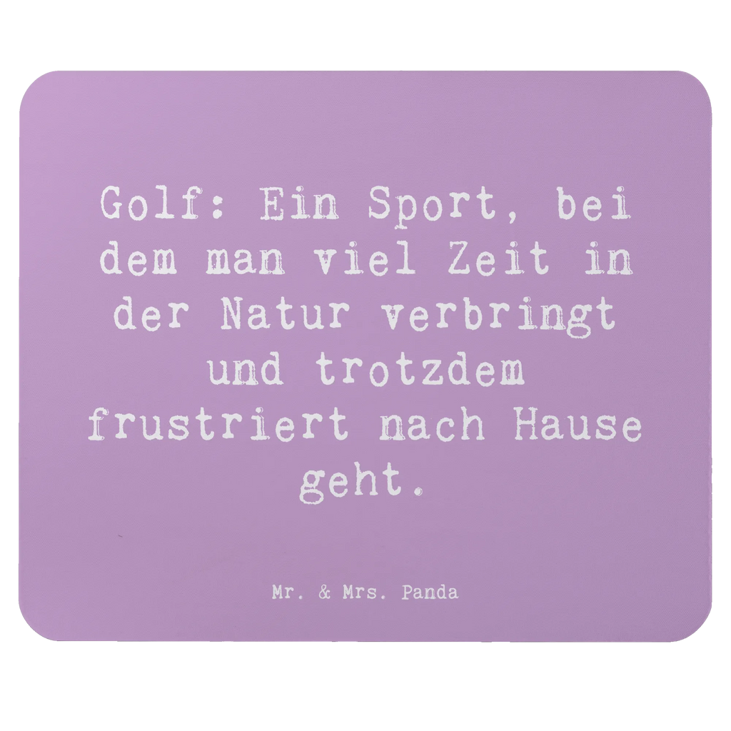 Mouse mat Saying Golf: Ein Sport, bei dem man viel Zeit in der Natur verbringt und trotzdem frustriert nach Hause geht. Büroausstattung, PC Zubehör, Computer zubehör, Mousepad, Mauspad Büro, Designer Mauspad, Arbeitszimmer, Mausunterlage, Mauspad, Einzigartiges Mauspad, Geschenk, Sport, Sportart, Hobby, Schenken, Danke, Dankeschön, Auszeichnung, Gewinn, Sportler