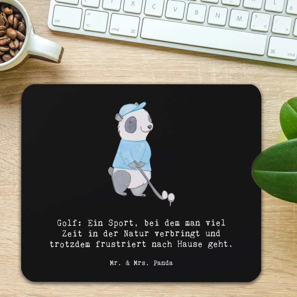 Mouse mat Golf: Ein Sport, bei dem man viel Zeit in der Natur verbringt und trotzdem frustriert nach Hause geht. Mousepad, Mauspad, Computer zubehör, Mausunterlage, Büroausstattung, Mauspad Büro, PC Zubehör, Arbeitszimmer, Einzigartiges Mauspad, Designer Mauspad, Geschenk, Sport, Sportart, Hobby, Schenken, Danke, Dankeschön, Auszeichnung, Gewinn, Sportler