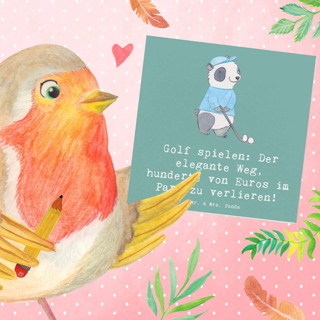 Deluxe Karte Golf Eleganz Klappkarte, Hochzeitskarte, Karte, Hochwertige Grußkarte, Grußkarte, Geburtstagskarte, Glückwunschkarte, Einladungskarte, Hochwertige Klappkarte, Geschenk, Sport, Sportart, Hobby, Schenken, Danke, Dankeschön, Auszeichnung, Gewinn, Sportler