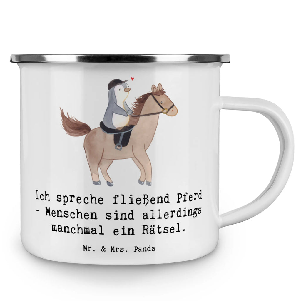 Enamel camping mug Ich spreche fließend Pferd - Menschen sind allerdings manchmal ein Rätsel. Tasse Emaille, Emaille Tasse, Camping Tassen, Trinkbecher, Emailletasse, Metalltasse für Camping, Camping Becher Edelstahl, Tasse Camping, Blechtasse, Emaille Tassen, Emaille Becher, Outdoor Tasse, Camping Tasse Emaille, Emaille Campingbecher, Blechtasse Outdoor, Blechtassen, Camping Becher, Emaille Tasse Camping, Camping Tasse Metall, Emaille Becher Camping, Outdoor Becher, Metalltasse, Metall Tasse, Emaille Trinkbecher, Campingtassen, Edelstahl Trinkbecher, Campingbecher, Campingtasse, Camping Tassen Emaille, Kaffee Blechtasse, Geschenk, Sport, Sportart, Hobby, Schenken, Danke, Dankeschön, Auszeichnung, Gewinn, Sportler