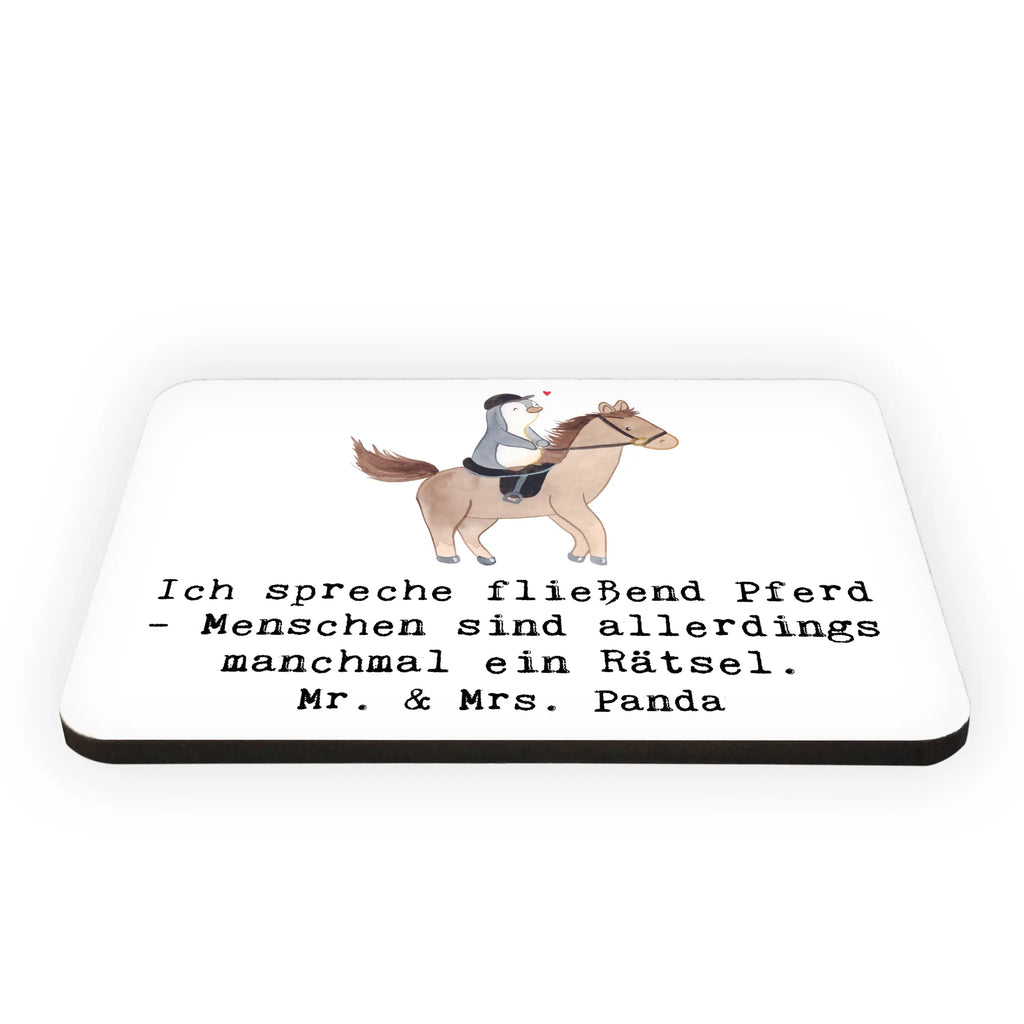 Magnet Ich spreche fließend Pferd - Menschen sind allerdings manchmal ein Rätsel. Pinnwandmagnet, Kühlschrankmagnet, Motivmagnete, Whiteboard Magnet, Dekomagnet, Notiz Magnet, Souvenir Magnet, Kühlschrank Dekoration, Geschenk, Sport, Sportart, Hobby, Schenken, Danke, Dankeschön, Auszeichnung, Gewinn, Sportler