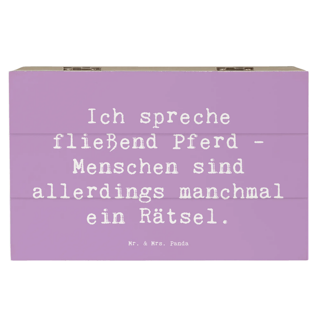 Holzkiste Spruch Reiten und Rätsel Kiste, Holzkiste, Aufbewahrungsbox, Geschenkbox, Truhe, XXL, Erinnerungsbox, Erinnerungskiste, Geschenkdose, Dekokiste, Schatulle, Schatzkiste, Geschenk, Sport, Sportart, Hobby, Schenken, Danke, Dankeschön, Auszeichnung, Gewinn, Sportler