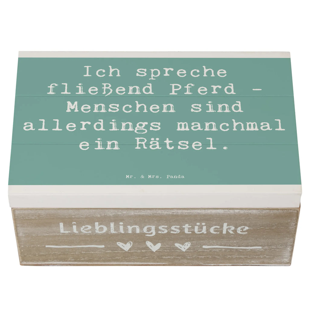 Holzkiste Spruch Reiten und Rätsel Kiste, Holzkiste, Aufbewahrungsbox, Geschenkbox, Truhe, XXL, Erinnerungsbox, Erinnerungskiste, Geschenkdose, Dekokiste, Schatulle, Schatzkiste, Geschenk, Sport, Sportart, Hobby, Schenken, Danke, Dankeschön, Auszeichnung, Gewinn, Sportler