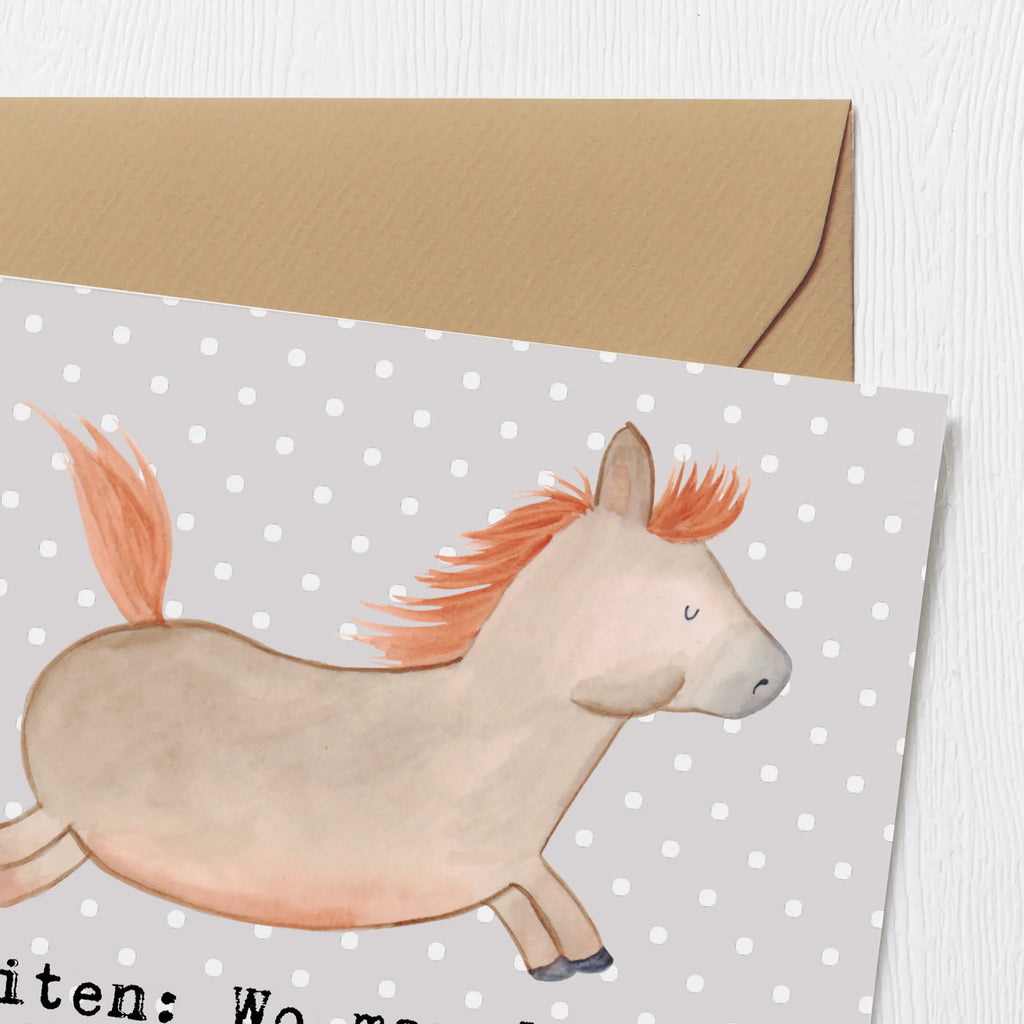 Deluxe Karte Reiten Freiheit Hochzeitskarte, Grußkarte, Geburtstagskarte, Klappkarte, Glückwunschkarte, Karte, Hochwertige Klappkarte, Einladungskarte, Hochwertige Grußkarte, Geschenk, Sport, Sportart, Hobby, Schenken, Danke, Dankeschön, Auszeichnung, Gewinn, Sportler