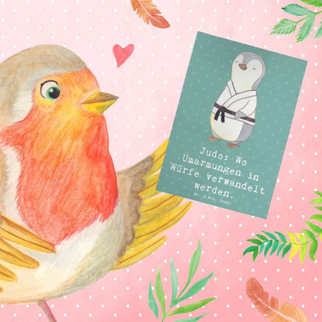 Greetings card Judo: Wo Umarmungen in Würfe verwandelt werden. Hochzeitskarte, Ansichtskarten, Klappkarte, Karte, Geburtstagskarte, Einladungskarte, Glückwunschkarte, Grußkarte, Geschenk, Sport, Sportart, Hobby, Schenken, Danke, Dankeschön, Auszeichnung, Gewinn, Sportler