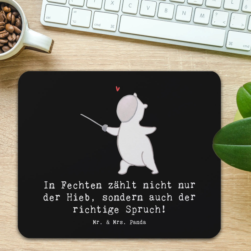 Mouse mat In Fechten zählt nicht nur der Hieb, sondern auch der richtige Spruch! Mauspad Büro, Designer Mauspad, PC Zubehör, Arbeitszimmer, Computer zubehör, Mausunterlage, Büroausstattung, Mousepad, Einzigartiges Mauspad, Mauspad, Geschenk, Sport, Sportart, Hobby, Schenken, Danke, Dankeschön, Auszeichnung, Gewinn, Sportler