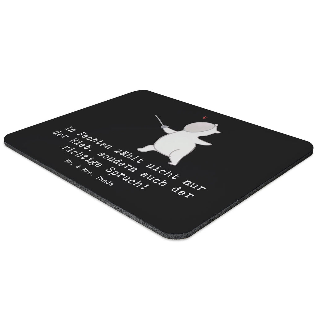 Mouse mat In Fechten zählt nicht nur der Hieb, sondern auch der richtige Spruch! Mauspad Büro, Designer Mauspad, PC Zubehör, Arbeitszimmer, Computer zubehör, Mausunterlage, Büroausstattung, Mousepad, Einzigartiges Mauspad, Mauspad, Geschenk, Sport, Sportart, Hobby, Schenken, Danke, Dankeschön, Auszeichnung, Gewinn, Sportler
