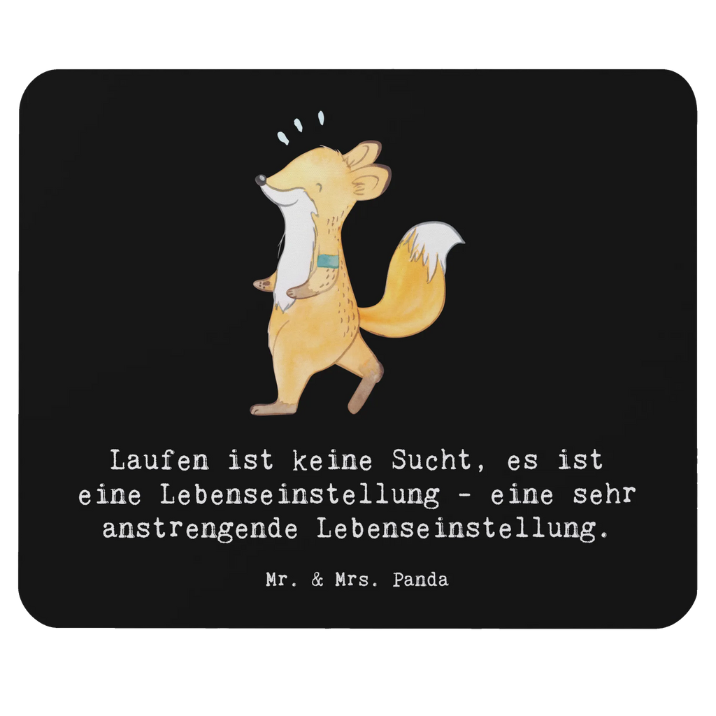 Mouse mat Laufen ist keine Sucht, es ist eine Lebenseinstellung - eine sehr anstrengende Lebenseinstellung. Arbeitszimmer, Büroausstattung, Mauspad Büro, Mauspad, Mousepad, Designer Mauspad, Computer zubehör, PC Zubehör, Einzigartiges Mauspad, Mausunterlage, Geschenk, Sport, Sportart, Hobby, Schenken, Danke, Dankeschön, Auszeichnung, Gewinn, Sportler