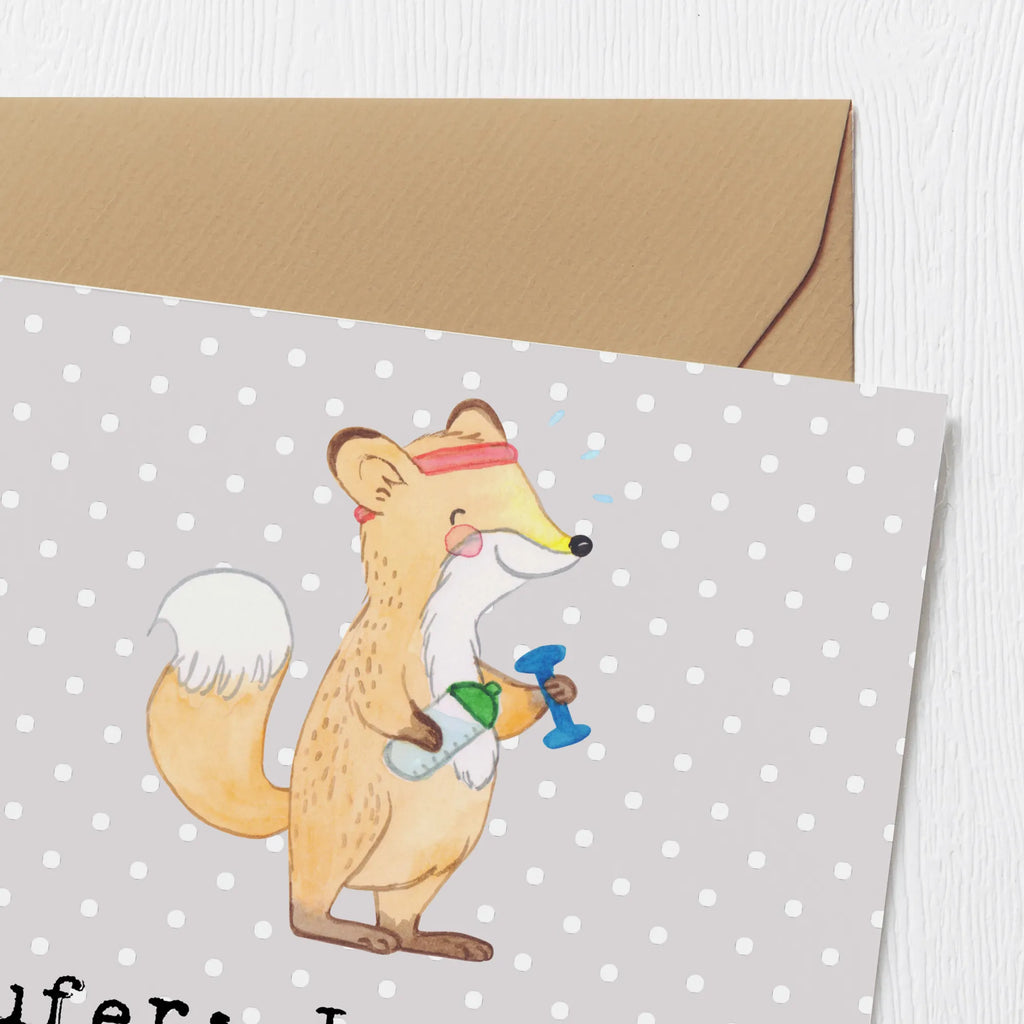 Deluxe Card Läufer: Immer auf der Flucht vor der Realität! Einladungskarte, Glückwunschkarte, Hochwertige Grußkarte, Hochzeitskarte, Grußkarte, Klappkarte, Geburtstagskarte, Hochwertige Klappkarte, Karte, Geschenk, Sport, Sportart, Hobby, Schenken, Danke, Dankeschön, Auszeichnung, Gewinn, Sportler