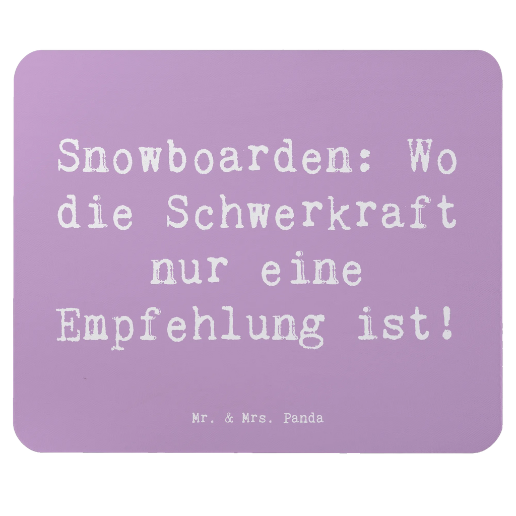 Mouse mat Saying Snowboarden: Wo die Schwerkraft nur eine Empfehlung ist! mauspad pc, Mousepad, pc mausunterlage, Mausunterlage, pc mauspad, laptop mousepad, mauspad laptop, Mauspad, laptop mauspad, computermatte, computer mousepad, notebook mauspad, mausteppich, mousematte, Mausmatte, computer mauspad, pc mousepad, Geschenk, Schenken, Sport, Sportart, Hobby, Danke, Dankeschön, Auszeichnung, Gewinn, Sportler