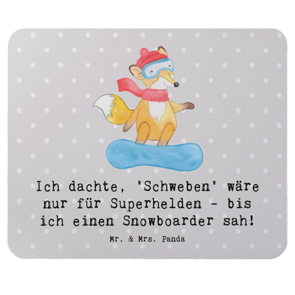 Mouse mat Ich dachte, 'Schweben' wäre nur für Superhelden - bis ich einen Snowboarder sah! Mousepad, Arbeitszimmer, Mauspad, Computer zubehör, Mausunterlage, Mauspad Büro, Einzigartiges Mauspad, PC Zubehör, Designer Mauspad, Büroausstattung, Geschenk, Sport, Sportart, Hobby, Schenken, Danke, Dankeschön, Auszeichnung, Gewinn, Sportler