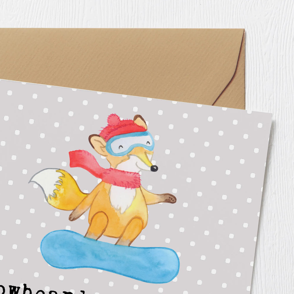 Deluxe Karte Snowboarden: Wo die Schwerkraft nur eine Empfehlung ist! Karte, Hochzeitskarte, Einladungskarte, Klappkarte, Grußkarte, Geburtstagskarte, Hochwertige Grußkarte, Hochwertige Klappkarte, Glückwunschkarte, Geschenk, Sport, Sportart, Hobby, Schenken, Danke, Dankeschön, Auszeichnung, Gewinn, Sportler