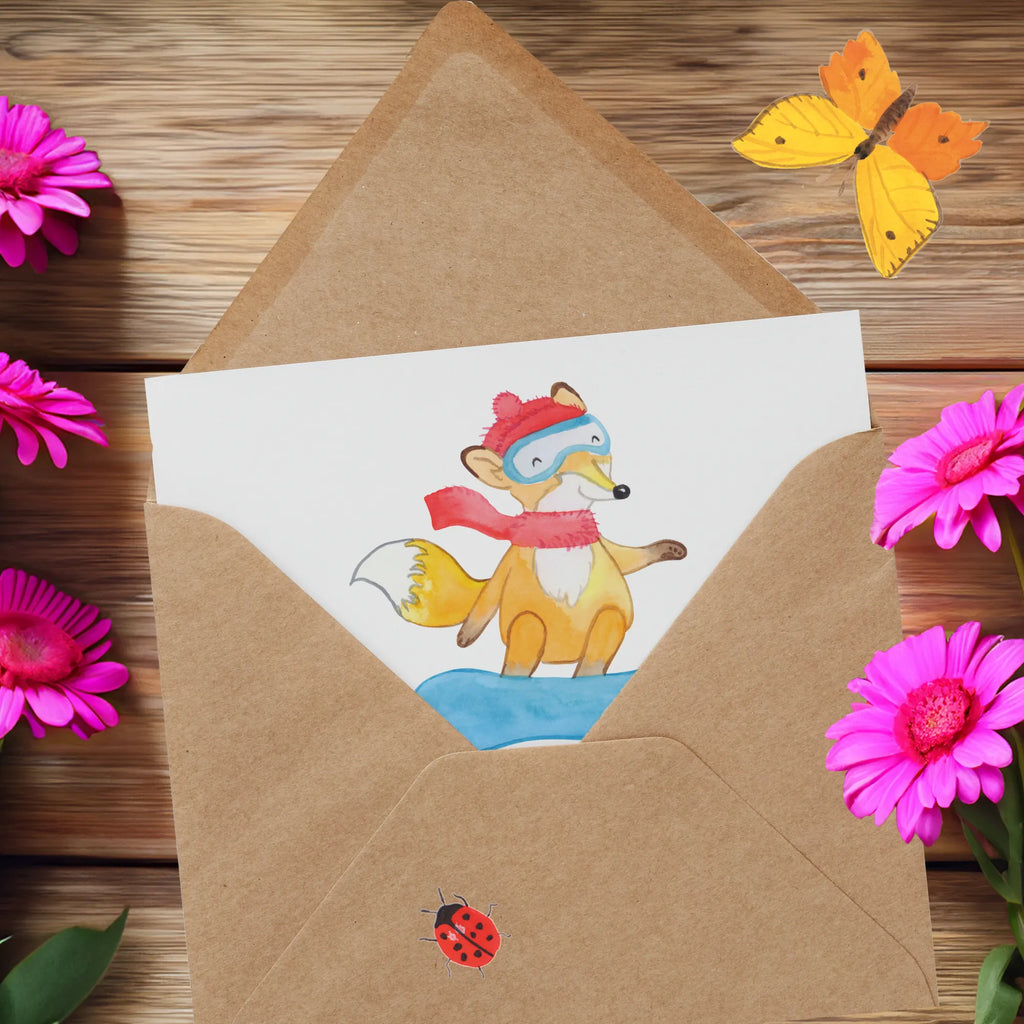 Deluxe Card Ich dachte, 'Schweben' wäre nur für Superhelden - bis ich einen Snowboarder sah! Karte, Grußkarte, Hochzeitskarte, Hochwertige Grußkarte, Einladungskarte, Glückwunschkarte, Geburtstagskarte, Klappkarte, Hochwertige Klappkarte, Geschenk, Sport, Sportart, Hobby, Schenken, Danke, Dankeschön, Auszeichnung, Gewinn, Sportler