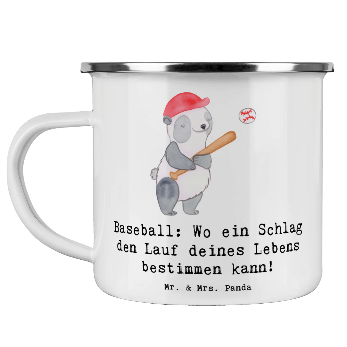 Camping Emaille Tasse Baseball Schlag Tasse Emaille, Pott, Motivtasse, Kaffeepott, Emaille Tasse, becher emaille, outdoortasse, Haferl, blechbecher, Blechtasse, Emailletasse, reisetasse, Teetasse, Outdoor Becher, Reisebecher, Outdoor Tasse, Campingbecher, wandertasse, emaillebecher, Emaille Becher, metallbecher, Teebecher, Campingtasse, wanderbecher, Geschenk, Schenken, Sport, Sportart, Hobby, Danke, Dankeschön, Auszeichnung, Gewinn, Sportler
