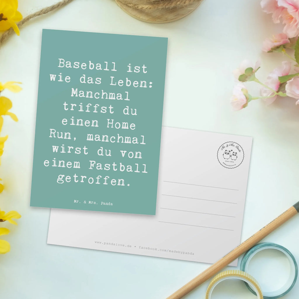 Postkarte Spruch Baseball Leben Grußkarte, Geburtstagskarte, Ansichtskarte, Geschenkkarte, Postkarte, Dankeskarte, Ansichtskarten, Karte, Einladungskarten Geburtstag, Einladungskarte, Einladung Geburtstag, Einladung, Geschenk, Sport, Sportart, Hobby, Schenken, Danke, Dankeschön, Auszeichnung, Gewinn, Sportler