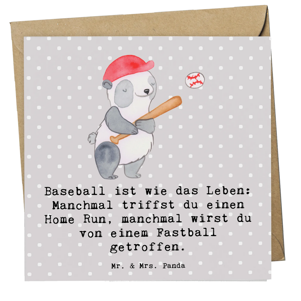 Deluxe Card Baseball ist wie das Leben: Manchmal triffst du einen Home Run, manchmal wirst du von einem Fastball getroffen. Grußkarte, Geburtstagskarte, Karte, Glückwunschkarte, Hochwertige Klappkarte, Hochzeitskarte, Klappkarte, Hochwertige Grußkarte, Einladungskarte, Geschenk, Sport, Sportart, Hobby, Schenken, Danke, Dankeschön, Auszeichnung, Gewinn, Sportler