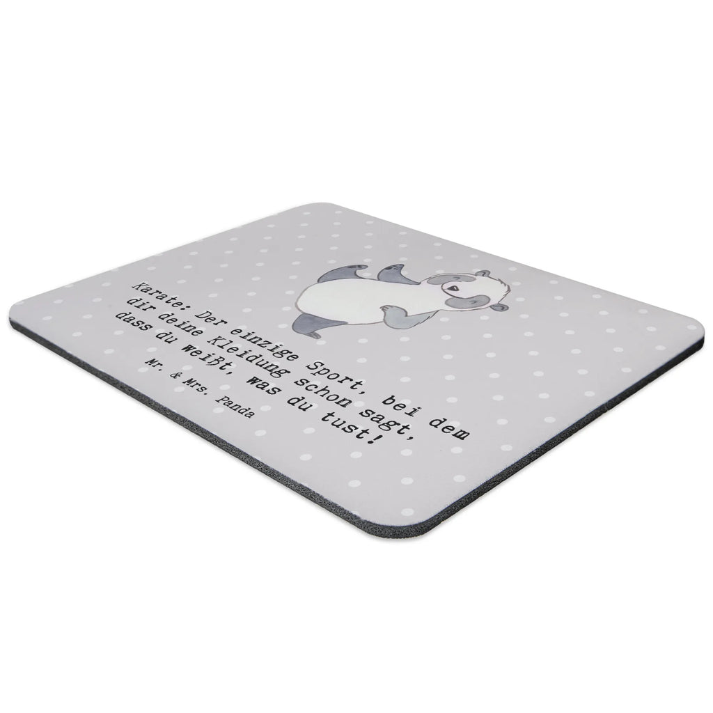 Mouse mat Karate: Der einzige Sport, bei dem dir deine Kleidung schon sagt, dass du weißt, was du tust! Arbeitszimmer, Mauspad Büro, Designer Mauspad, Einzigartiges Mauspad, Mauspad, Mousepad, Computer zubehör, Mausunterlage, PC Zubehör, Büroausstattung, Geschenk, Sport, Sportart, Hobby, Schenken, Danke, Dankeschön, Auszeichnung, Gewinn, Sportler