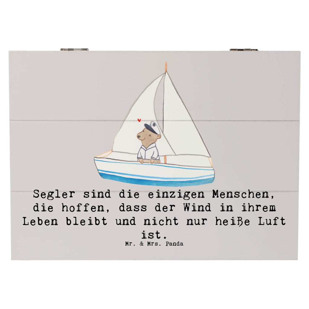 Wooden chest Segler sind die einzigen Menschen, die hoffen, dass der Wind in ihrem Leben bleibt und nicht nur heiße Luft ist. Geschenkdose, Geschenkbox, Aufbewahrungsbox, Holzkiste, Kiste, Schatzkiste, Erinnerungskiste, Dekokiste, Schatulle, Truhe, XXL, Erinnerungsbox, Geschenk, Sport, Sportart, Hobby, Schenken, Danke, Dankeschön, Auszeichnung, Gewinn, Sportler