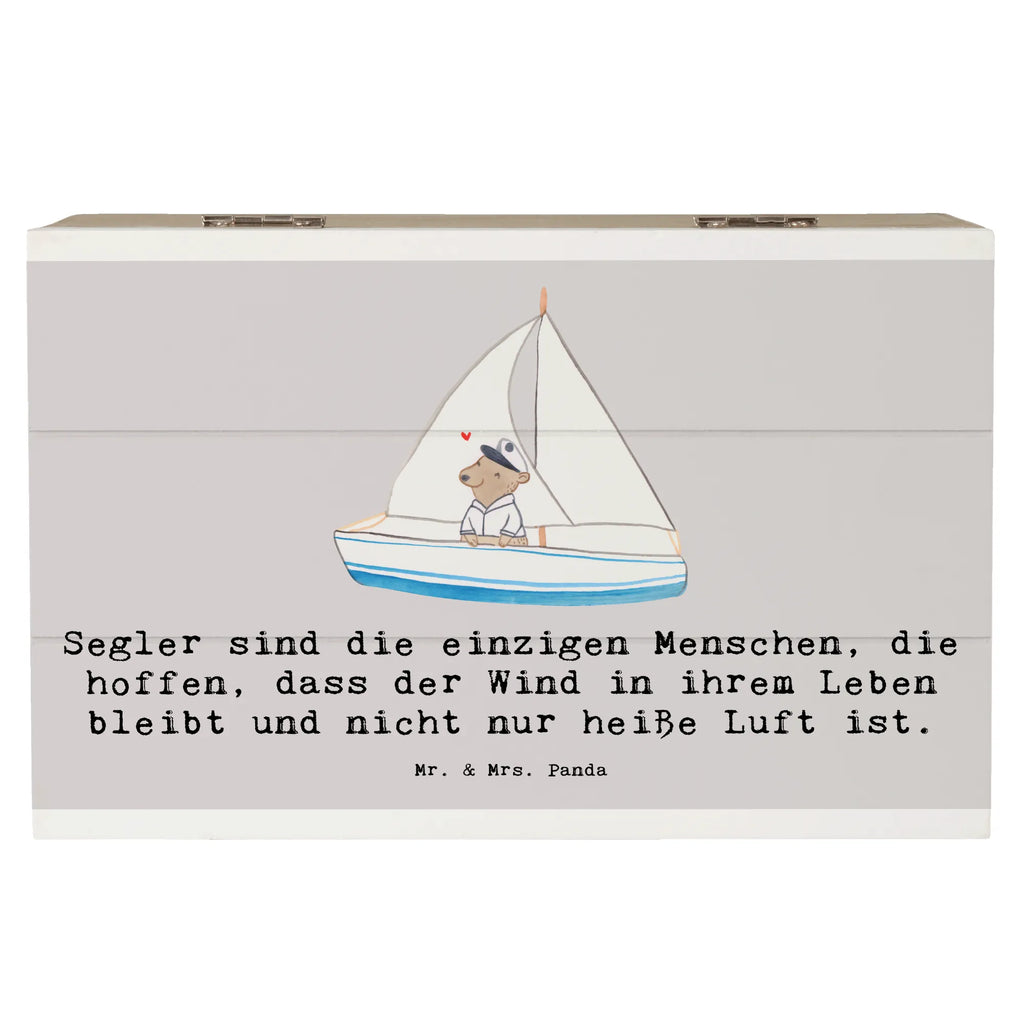 Wooden chest Segler sind die einzigen Menschen, die hoffen, dass der Wind in ihrem Leben bleibt und nicht nur heiße Luft ist. Geschenkdose, Geschenkbox, Aufbewahrungsbox, Holzkiste, Kiste, Schatzkiste, Erinnerungskiste, Dekokiste, Schatulle, Truhe, XXL, Erinnerungsbox, Geschenk, Sport, Sportart, Hobby, Schenken, Danke, Dankeschön, Auszeichnung, Gewinn, Sportler