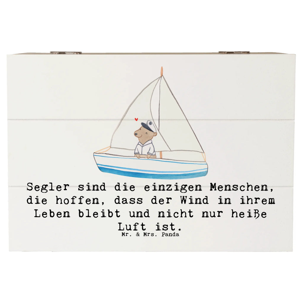 Wooden chest Segler sind die einzigen Menschen, die hoffen, dass der Wind in ihrem Leben bleibt und nicht nur heiße Luft ist. Geschenkdose, Geschenkbox, Aufbewahrungsbox, Holzkiste, Kiste, Schatzkiste, Erinnerungskiste, Dekokiste, Schatulle, Truhe, XXL, Erinnerungsbox, Geschenk, Sport, Sportart, Hobby, Schenken, Danke, Dankeschön, Auszeichnung, Gewinn, Sportler