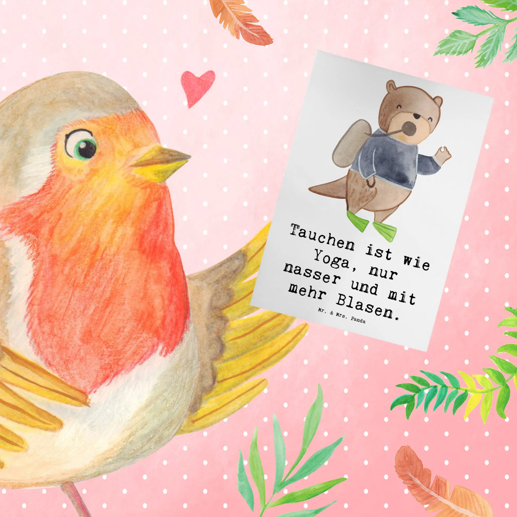 Grußkarte Tauchen Yoga Geburtstagskarte, Ansichtskarten, Einladungskarte, Grußkarte, Klappkarte, Glückwunschkarte, Hochzeitskarte, Karte, Geschenk, Sport, Sportart, Hobby, Schenken, Danke, Dankeschön, Auszeichnung, Gewinn, Sportler