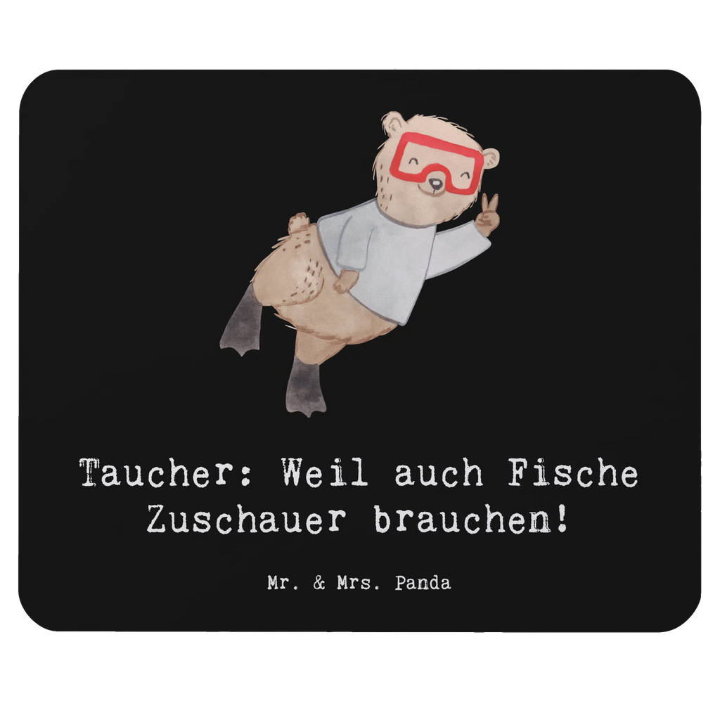 Mouse mat Taucher: Weil auch Fische Zuschauer brauchen! Mousepad, Mauspad, Einzigartiges Mauspad, Mauspad Büro, Arbeitszimmer, Computer zubehör, PC Zubehör, Designer Mauspad, Mausunterlage, Büroausstattung, Geschenk, Sport, Sportart, Hobby, Schenken, Danke, Dankeschön, Auszeichnung, Gewinn, Sportler