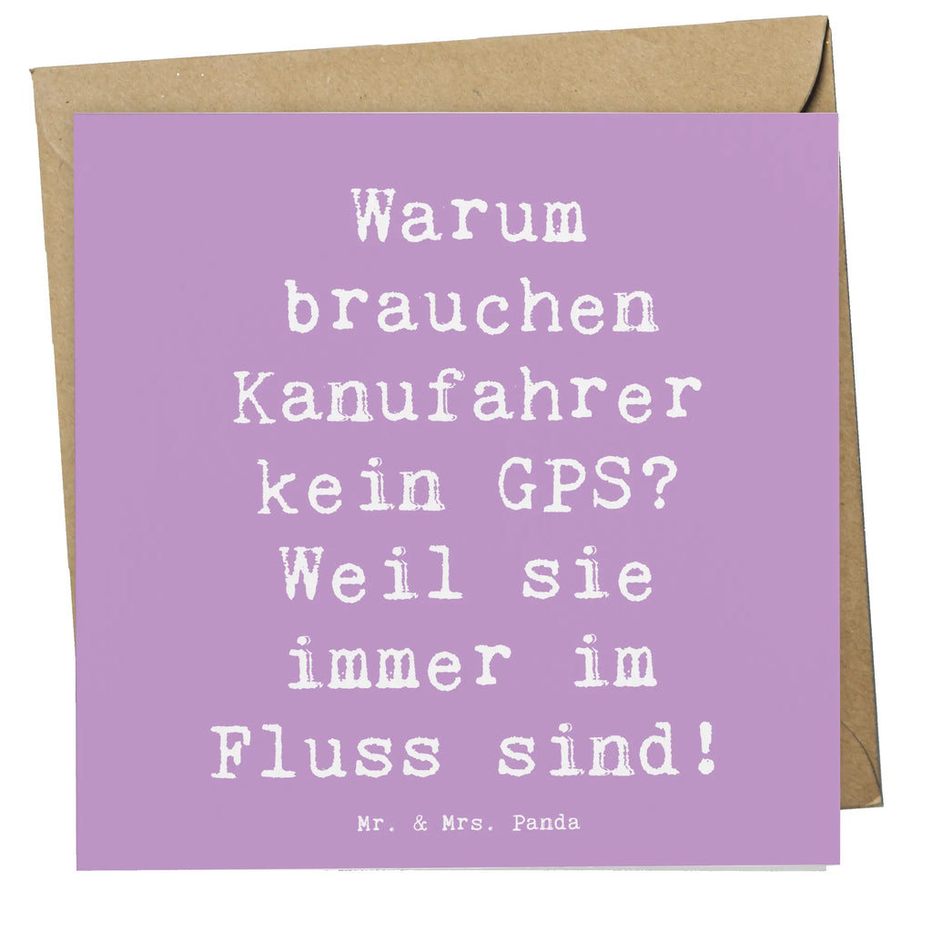 Deluxe Karte Spruch Kanu Lebensweg Einladungskarte, Glückwunschkarte, Hochwertige Grußkarte, Grußkarte, Karte, Geburtstagskarte, Klappkarte, Hochwertige Klappkarte, Hochzeitskarte, Geschenk, Sport, Sportart, Hobby, Schenken, Danke, Dankeschön, Auszeichnung, Gewinn, Sportler