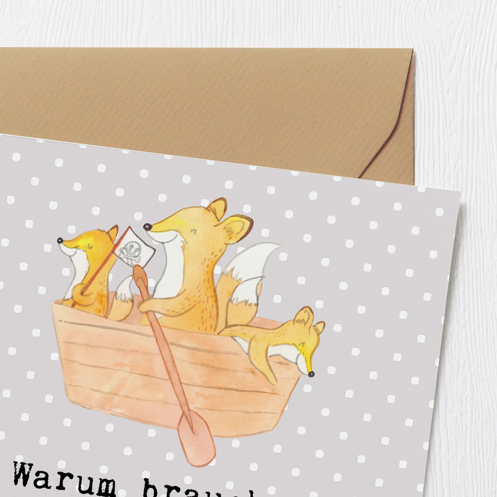 Deluxe Card Warum brauchen Kanufahrer kein GPS? Weil sie immer im Fluss sind! Hochwertige Grußkarte, Geburtstagskarte, Karte, Hochzeitskarte, Hochwertige Klappkarte, Glückwunschkarte, Klappkarte, Einladungskarte, Grußkarte, Geschenk, Sport, Sportart, Hobby, Schenken, Danke, Dankeschön, Auszeichnung, Gewinn, Sportler