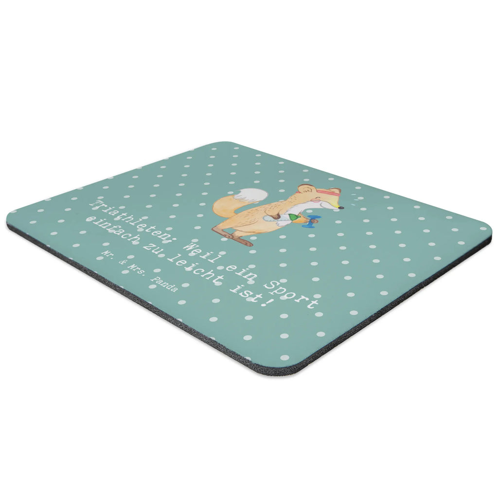 Mouse mat Triathleten: Weil ein Sport einfach zu leicht ist! Mousepad, Büroausstattung, Einzigartiges Mauspad, Mauspad Büro, Computer zubehör, Mausunterlage, Designer Mauspad, PC Zubehör, Mauspad, Arbeitszimmer, Geschenk, Sport, Sportart, Hobby, Schenken, Danke, Dankeschön, Auszeichnung, Gewinn, Sportler