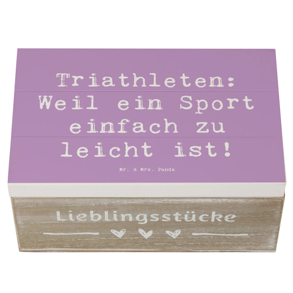 Holzkiste Spruch Triathlon Helden Schatulle, Schatzkiste, Erinnerungskiste, Truhe, XXL, Geschenkbox, Holzkiste, Geschenkdose, Aufbewahrungsbox, Dekokiste, Kiste, Erinnerungsbox, Geschenk, Sport, Sportart, Hobby, Schenken, Danke, Dankeschön, Auszeichnung, Gewinn, Sportler