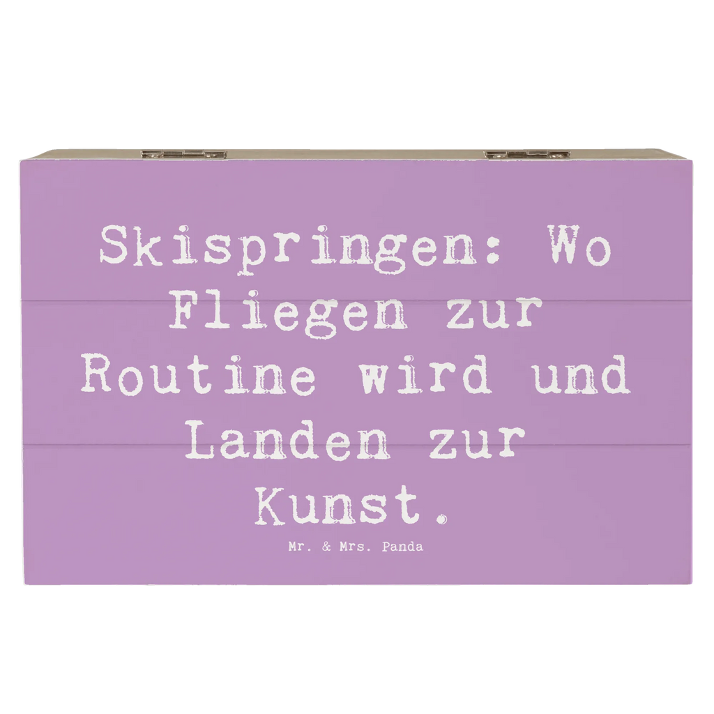 Holzkiste Spruch Skispringen Kunstflug Kiste, Schatzkiste, Erinnerungskiste, Erinnerungsbox, Dekokiste, Truhe, Geschenkbox, Schatulle, Geschenkdose, Holzkiste, Aufbewahrungsbox, XXL, Geschenk, Sport, Sportart, Hobby, Schenken, Danke, Dankeschön, Auszeichnung, Gewinn, Sportler