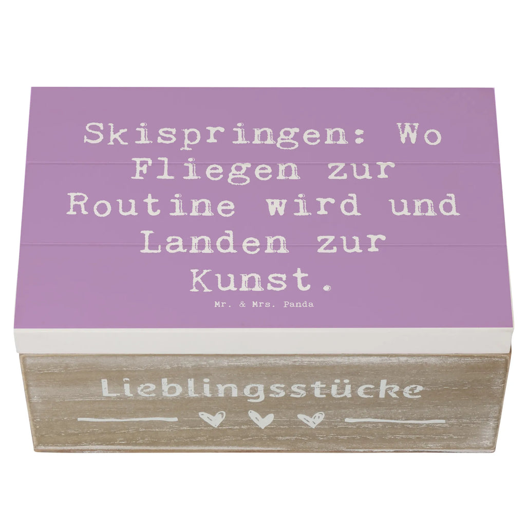 Holzkiste Spruch Skispringen Kunstflug Kiste, Schatzkiste, Erinnerungskiste, Erinnerungsbox, Dekokiste, Truhe, Geschenkbox, Schatulle, Geschenkdose, Holzkiste, Aufbewahrungsbox, XXL, Geschenk, Sport, Sportart, Hobby, Schenken, Danke, Dankeschön, Auszeichnung, Gewinn, Sportler