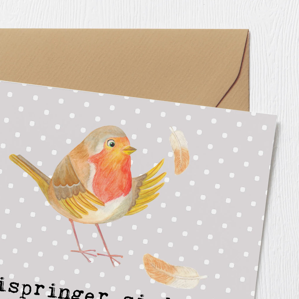 Deluxe Card Skispringer sind wie Vögel, nur mit weniger Federn und mehr Mut. Klappkarte, Karte, Hochwertige Grußkarte, Einladungskarte, Hochwertige Klappkarte, Glückwunschkarte, Hochzeitskarte, Grußkarte, Geburtstagskarte, Geschenk, Sport, Sportart, Hobby, Schenken, Danke, Dankeschön, Auszeichnung, Gewinn, Sportler