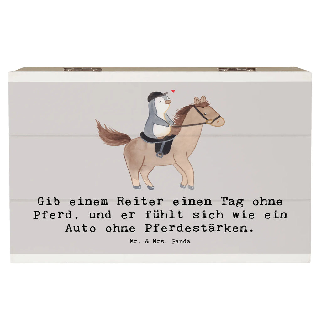 Wooden chest Gib einem Reiter einen Tag ohne Pferd, und er fühlt sich wie ein Auto ohne Pferdestärken. Aufbewahrungsbox, Schatulle, Kiste, Dekokiste, Truhe, Geschenkdose, Schatzkiste, Holzkiste, Geschenkbox, Erinnerungsbox, Erinnerungskiste, XXL, Geschenk, Sport, Sportart, Hobby, Schenken, Danke, Dankeschön, Auszeichnung, Gewinn, Sportler
