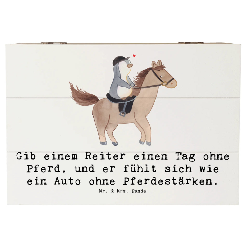 Wooden chest Gib einem Reiter einen Tag ohne Pferd, und er fühlt sich wie ein Auto ohne Pferdestärken. Aufbewahrungsbox, Schatulle, Kiste, Dekokiste, Truhe, Geschenkdose, Schatzkiste, Holzkiste, Geschenkbox, Erinnerungsbox, Erinnerungskiste, XXL, Geschenk, Sport, Sportart, Hobby, Schenken, Danke, Dankeschön, Auszeichnung, Gewinn, Sportler