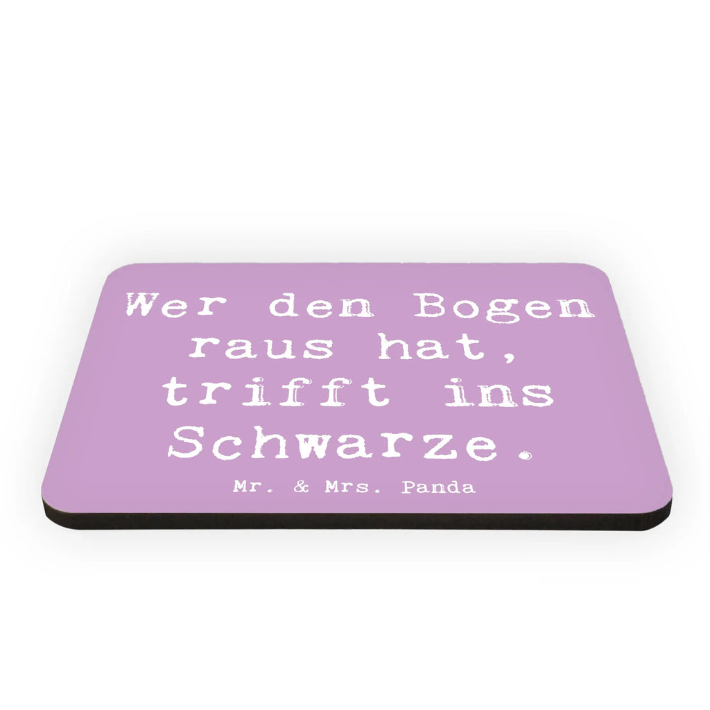 Magnet Saying Wer den Bogen raus hat, trifft ins Schwarze. Whiteboard Magnet, Motivmagnete, Notiz Magnet, Pinnwandmagnet, Kühlschrank Dekoration, Souvenir Magnet, Dekomagnet, Kühlschrankmagnet, Geschenk, Sport, Sportart, Hobby, Schenken, Danke, Dankeschön, Auszeichnung, Gewinn, Sportler
