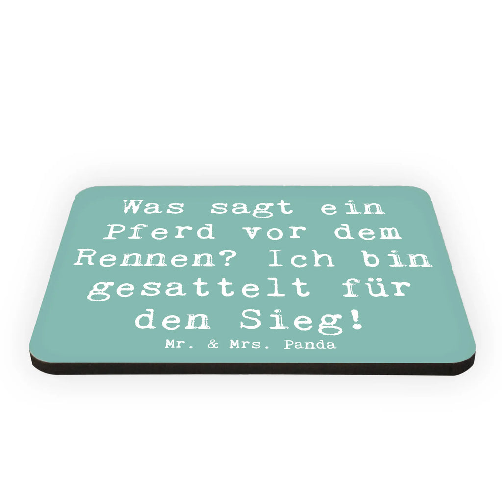 Magnet Spruch Pferderennen Erfolg Whiteboard Magnet, Dekomagnet, Kühlschrank Dekoration, Kühlschrankmagnet, Notiz Magnet, Pinnwandmagnet, Motivmagnete, Souvenir Magnet, Geschenk, Sport, Sportart, Hobby, Schenken, Danke, Dankeschön, Auszeichnung, Gewinn, Sportler