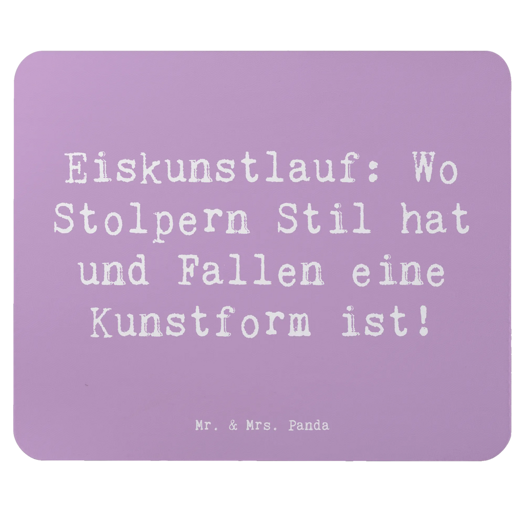 Mouse mat Saying Eiskunstlauf: Wo Stolpern Stil hat und Fallen eine Kunstform ist! Arbeitszimmer, Mauspad, Mauspad Büro, Mousepad, Büroausstattung, Designer Mauspad, PC Zubehör, Mausunterlage, Computer zubehör, Einzigartiges Mauspad, Geschenk, Sport, Sportart, Hobby, Schenken, Danke, Dankeschön, Auszeichnung, Gewinn, Sportler