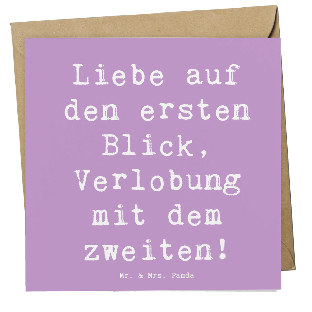 Deluxe Karte Liebe auf den ersten Blick, Verlobung mit dem zweiten! Karte, Grußkarte, Klappkarte, Einladungskarte, Glückwunschkarte, Hochzeitskarte, Geburtstagskarte, Hochwertige Grußkarte, Hochwertige Klappkarte, Hochzeit, Hochzeitsgeschenk, Ehe, Hochzeitsfeier, Trauung, Trauungsgeschenk, Verlobungsfeier, Verlobungsgeschenk, Hochzeitsgeschenkideen, Hochzeitsgeschenke für Brautpaar