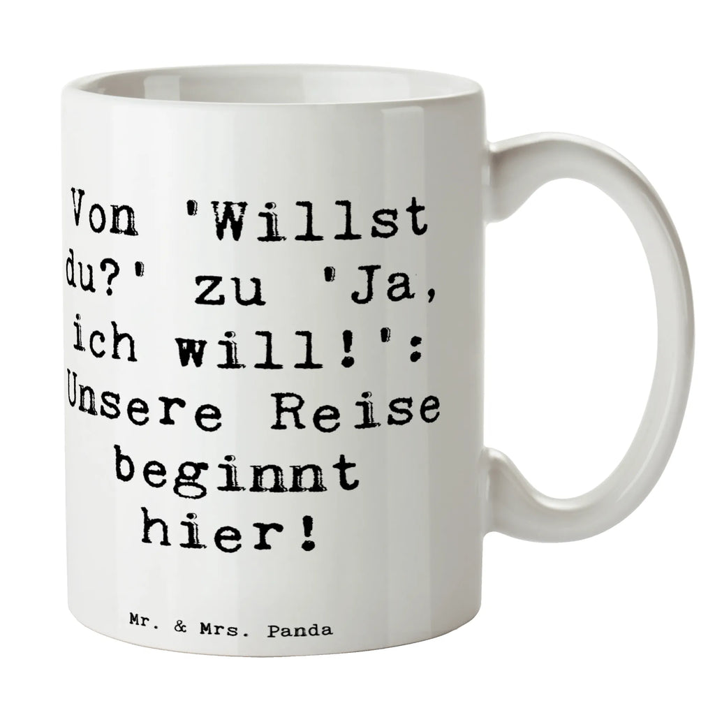 Tasse Spruch Verlobung Abenteuer Teetasse, Geschenktasse, Bürotasse, Tasse mit Zitaten, Porzellantasse, Keramiktasse, Tasse mit Motiven, Kaffeetasse, Tasse, Hochzeit, Hochzeitsgeschenk, Ehe, Hochzeitsfeier, Trauung, Trauungsgeschenk, Hochzeitskarte, Verlobungsfeier, Verlobungsgeschenk, Hochzeitsgeschenkideen, Hochzeitsgeschenke für Brautpaar
