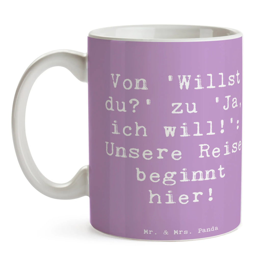 Tasse Spruch Verlobung Abenteuer Teetasse, Geschenktasse, Bürotasse, Tasse mit Zitaten, Porzellantasse, Keramiktasse, Tasse mit Motiven, Kaffeetasse, Tasse, Hochzeit, Hochzeitsgeschenk, Ehe, Hochzeitsfeier, Trauung, Trauungsgeschenk, Hochzeitskarte, Verlobungsfeier, Verlobungsgeschenk, Hochzeitsgeschenkideen, Hochzeitsgeschenke für Brautpaar