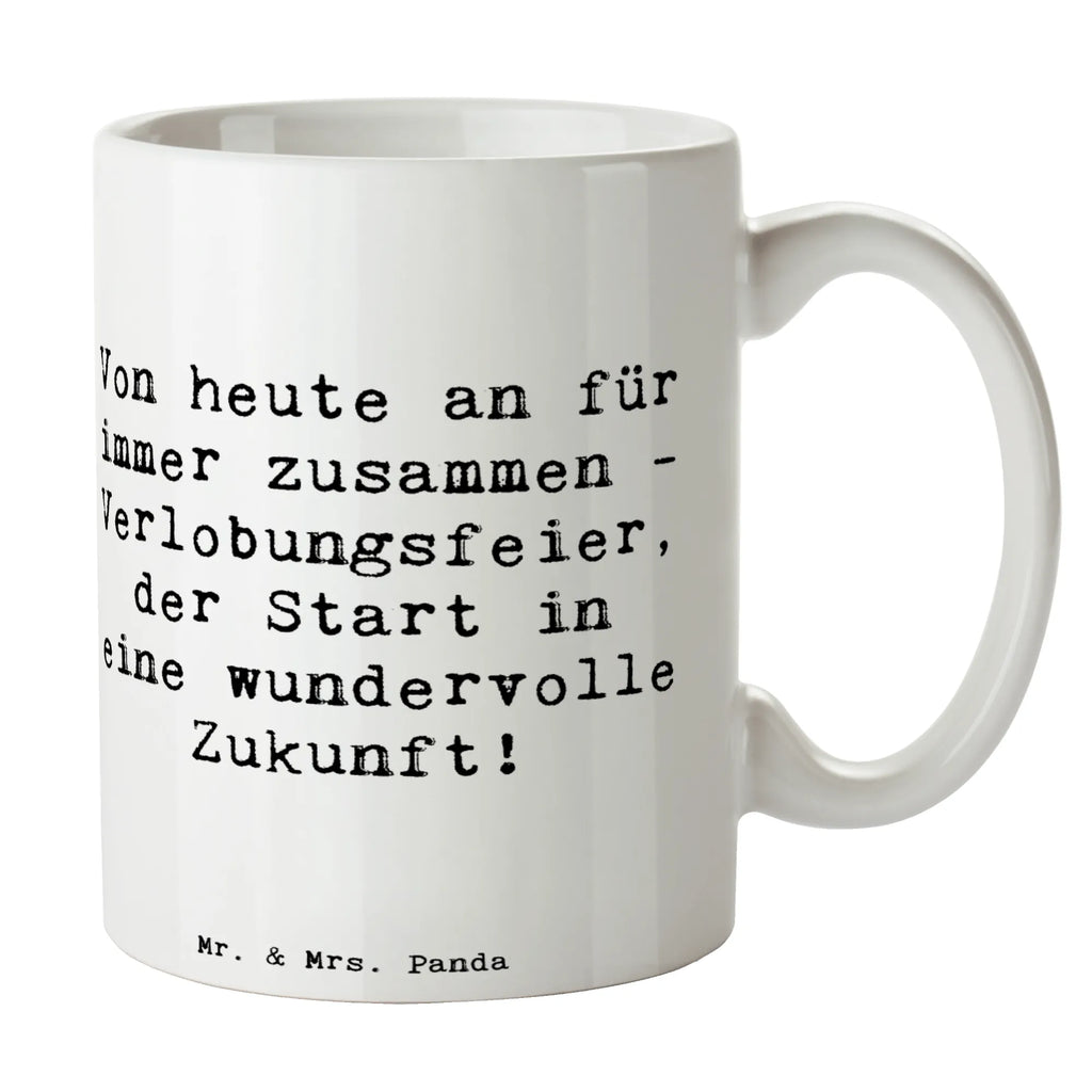 Tasse Spruch Verlobungsfeier Zusammen Keramiktasse, Bürotasse, Teetasse, Tasse mit Zitaten, Kaffeetasse, Tasse mit Motiven, Tasse, Geschenktasse, Porzellantasse, Hochzeit, Hochzeitsgeschenk, Ehe, Hochzeitsfeier, Trauung, Trauungsgeschenk, Hochzeitskarte, Verlobungsfeier, Verlobungsgeschenk, Hochzeitsgeschenkideen, Hochzeitsgeschenke für Brautpaar