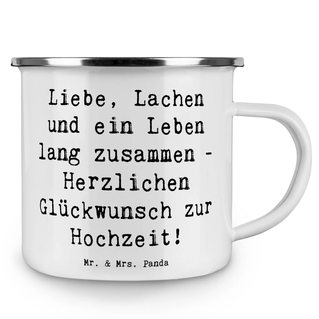 Camping Emaille Tasse Spruch Hochzeit Liebe Lachen Emailletasse, wanderbecher, Emaille Becher, Teebecher, Pott, Kaffeetasse, metallbecher, Campingbecher, Trinkbecher, Blechtasse, Emaille Tasse, wandertasse, blechbecher, reisetasse, Campingtasse, Tasse, emaillebecher, Tasse Emaille, Teetasse, Reisebecher, Kaffeebecher, Becher, becher emaille, Metalltasse, Hochzeitsfeier, Ehe, Hochzeitskarte, Hochzeit, Hochzeitsgeschenke für Brautpaar, Hochzeitsgeschenkideen, Hochzeitsgeschenk, Verlobungsgeschenk, Verlobungsfeier, Trauungsgeschenk, Trauung