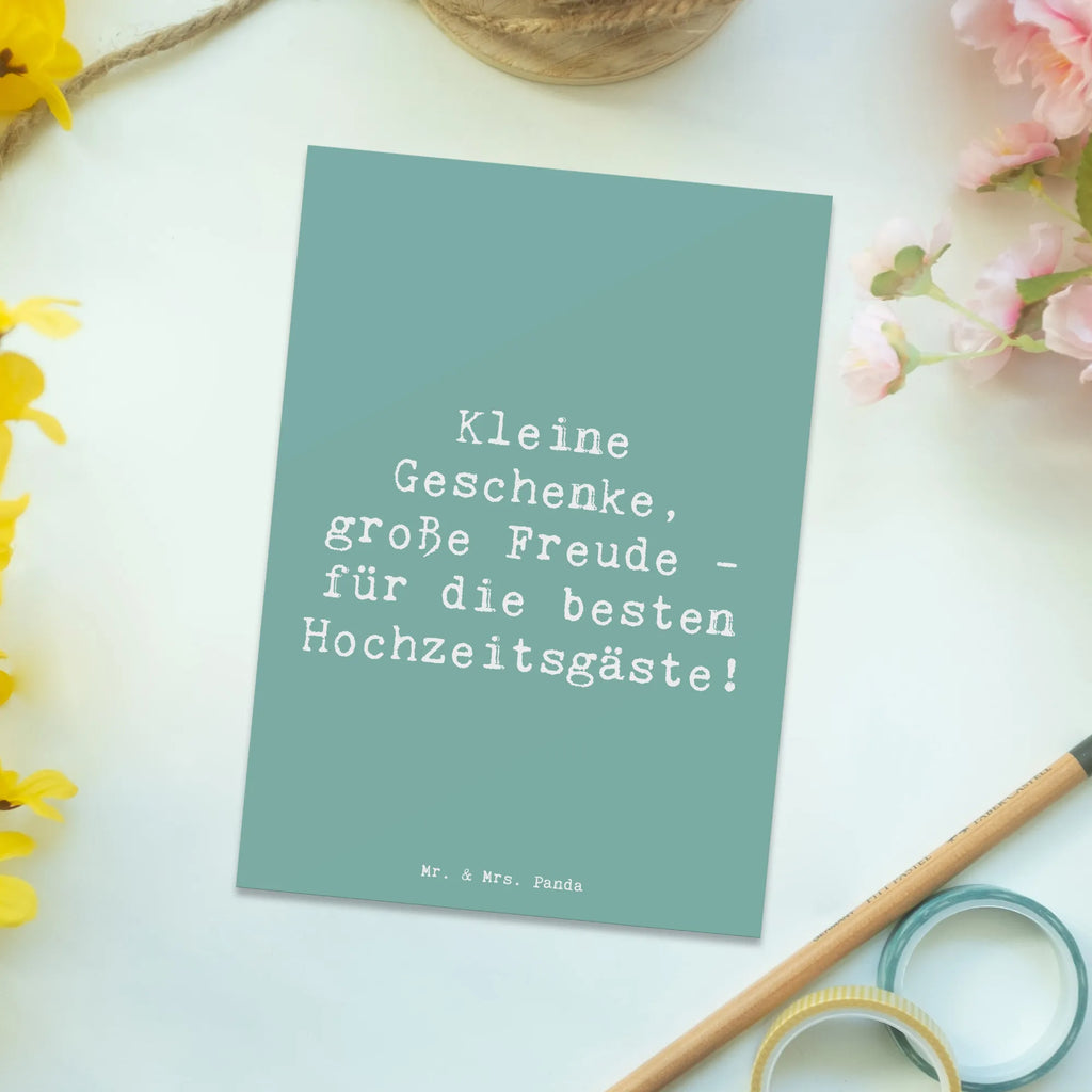Postkarte Spruch Gastgeschenke Freude Ansichtskarte, Grußkarte, Dankeskarte, Ansichtskarten, Einladungskarte, Geburtstagskarte, Karte, Geschenkkarte, Einladung Geburtstag, Einladungskarten Geburtstag, Einladung, Postkarte, Hochzeit, Hochzeitsgeschenk, Ehe, Hochzeitsfeier, Trauung, Trauungsgeschenk, Hochzeitskarte, Verlobungsfeier, Verlobungsgeschenk, Hochzeitsgeschenkideen, Hochzeitsgeschenke für Brautpaar