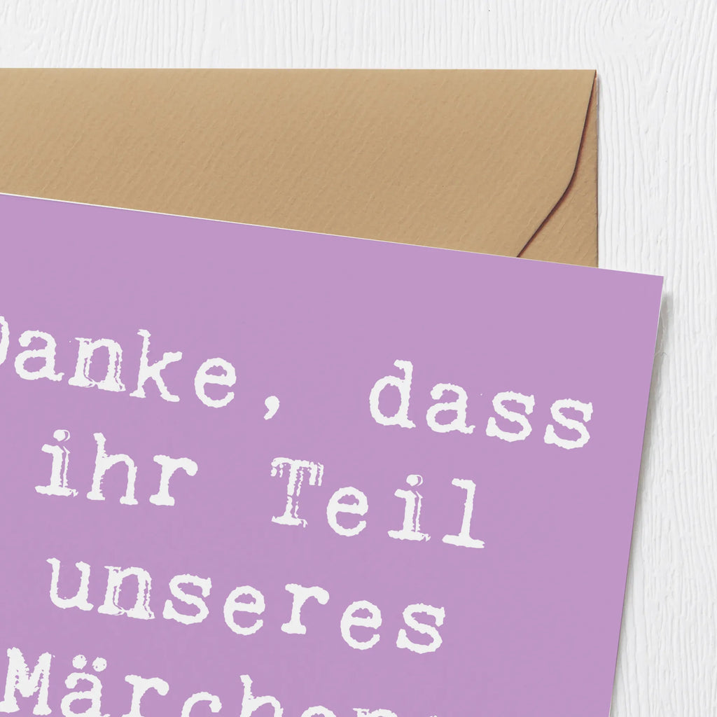 Deluxe Karte Spruch Gastgeschenke Märchen Karte, Hochwertige Klappkarte, Hochzeitskarte, Einladungskarte, Geburtstagskarte, Klappkarte, Glückwunschkarte, Grußkarte, Hochwertige Grußkarte, Hochzeit, Hochzeitsgeschenk, Ehe, Hochzeitsfeier, Trauung, Trauungsgeschenk, Verlobungsfeier, Verlobungsgeschenk, Hochzeitsgeschenkideen, Hochzeitsgeschenke für Brautpaar