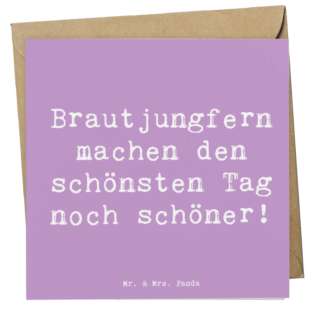 Deluxe Karte Brautjungfern machen den schönsten Tag noch schöner! Karte, Grußkarte, Klappkarte, Einladungskarte, Glückwunschkarte, Hochzeitskarte, Geburtstagskarte, Hochwertige Grußkarte, Hochwertige Klappkarte, Hochzeit, Hochzeitsgeschenk, Ehe, Hochzeitsfeier, Trauung, Trauungsgeschenk, Verlobungsfeier, Verlobungsgeschenk, Hochzeitsgeschenkideen, Hochzeitsgeschenke für Brautpaar
