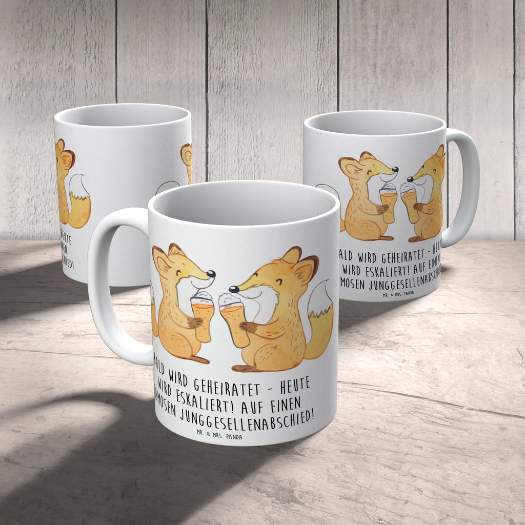 Tasse Junggesellenabschied Eskalation Geschenktasse, Keramiktasse, Tasse mit Motiven, Kaffeetasse, Porzellantasse, Bürotasse, Teetasse, Tasse mit Zitaten, Tasse, Hochzeit, Hochzeitsgeschenk, Ehe, Hochzeitsfeier, Trauung, Trauungsgeschenk, Hochzeitskarte, Verlobungsfeier, Verlobungsgeschenk, Hochzeitsgeschenkideen, Hochzeitsgeschenke für Brautpaar
