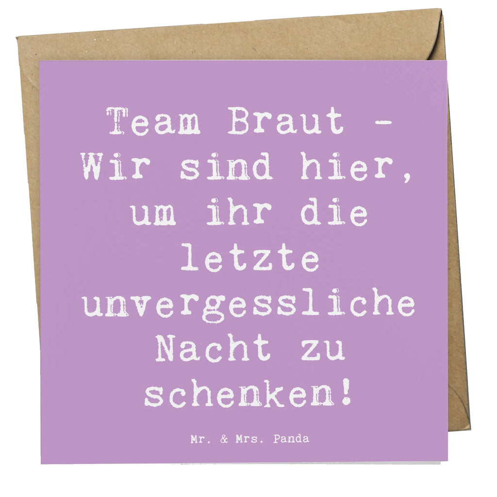 Deluxe Karte Spruch Junggesellinnenabschied Team Braut Karte, Klappkarte, Geburtstagskarte, Hochzeitskarte, Grußkarte, Einladungskarte, Hochwertige Klappkarte, Glückwunschkarte, Hochwertige Grußkarte, Hochzeit, Hochzeitsgeschenk, Ehe, Hochzeitsfeier, Trauung, Trauungsgeschenk, Verlobungsfeier, Verlobungsgeschenk, Hochzeitsgeschenkideen, Hochzeitsgeschenke für Brautpaar