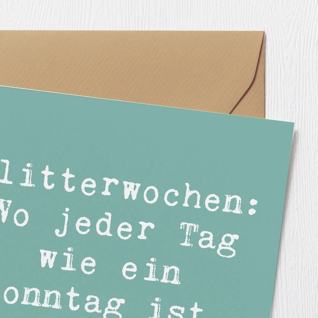 Deluxe Karte Spruch Flitterwochen-Magie Glückwunschkarte, Karte, Geburtstagskarte, Hochzeitskarte, Hochwertige Grußkarte, Hochwertige Klappkarte, Einladungskarte, Grußkarte, Klappkarte, Hochzeit, Hochzeitsgeschenk, Ehe, Hochzeitsfeier, Trauung, Trauungsgeschenk, Verlobungsfeier, Verlobungsgeschenk, Hochzeitsgeschenkideen, Hochzeitsgeschenke für Brautpaar